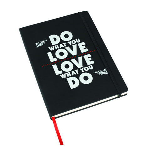 Love What You Do Notebook design by Wild & Wolf