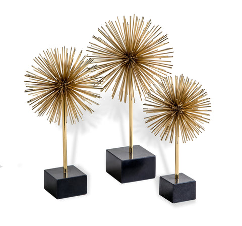 Brass Urchins design by Interlude Home