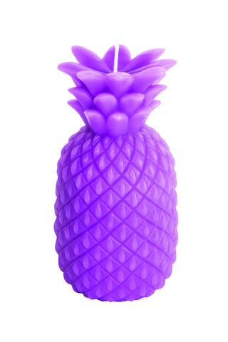Small Pineapple Candle in Radiant Orchid design by SunnyLIFE