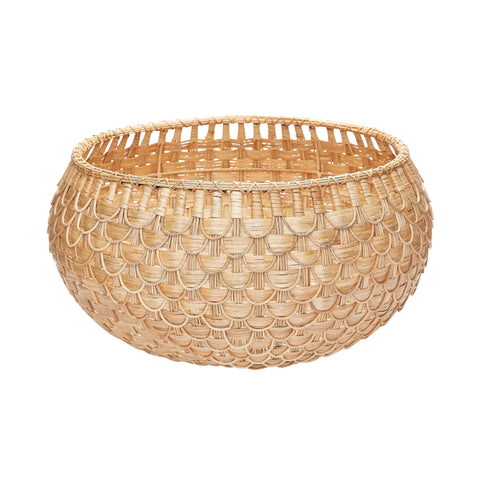 Large Natural Fish Scale Basket design by Lazy Susan