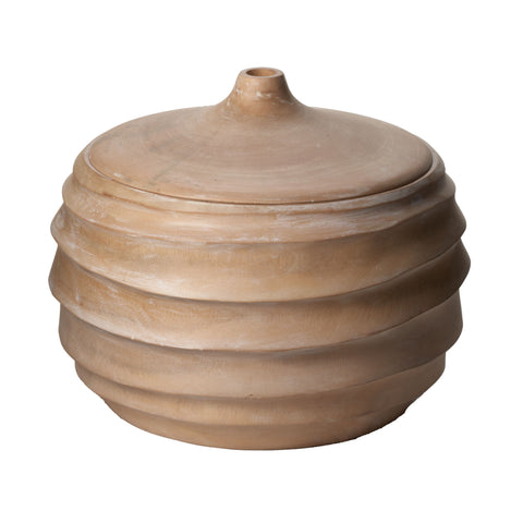 Small Terraced Wood Jar design by Lazy Susan