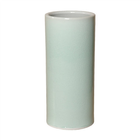 Porcelain Umbrella Stand in Celadon Ice design by Emissary