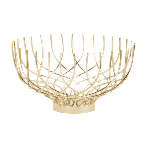 Gold Vortex Bowl design by Lazy Susan